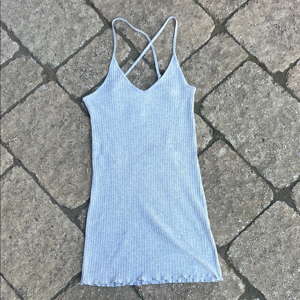 Elegant Light Blue Strappy Camisole